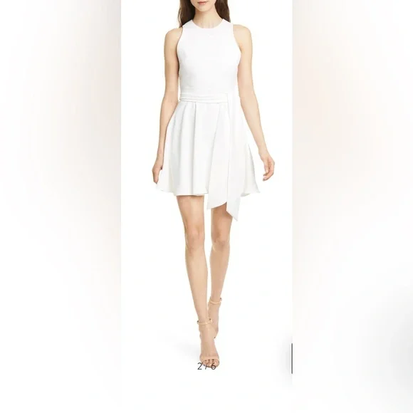 slim fit dress slacks Women's Alice Fit and Flare Sleeveless Floss Mini Dress XS/S/M/L/Customize White Mean Blvd White / Xs
